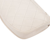 Chanel Quilted Calfskin Small Underline Single Flap Crossbody Bag