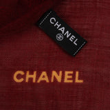 Chanel Tie-Dye Fringed Cashmere Scarf Schal
