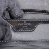 Louis Vuitton Noir Epi Leather Soufflot Handbag - vintageandkickz