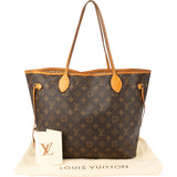 Louis Vuitton Monogram Canvas Neverfull MM Shoulder Bag