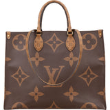 Louis Vuitton Monogram Giant Reverse Onthego GM Handbag