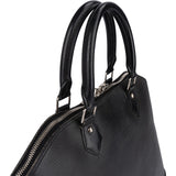 Louis Vuitton Noir Epi Leather Alma GM Handbag