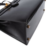 Hermès Box Calf Sellier Kelly 28 Handbag