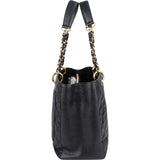 Chanel Caviar Leather Grand Shopping CC Tote Shoulder Bag