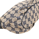 Gucci Monogram GG Canvas Navy Pochette Shoulder Bag