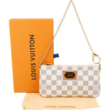 Louis Vuitton Monogram Damier Azur Mini Pochette Milla Shoulder Bag