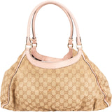 Gucci Monogram GG Canvas Abbey D-Ring Hobo Shoulder Bag