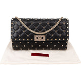 Valentino Garavani Quilted Leather Rockstud Spike Chain Crossbody Bag