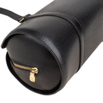 Louis Vuitton Noir Epi Leather Soufflot Handbag - vintageandkickz