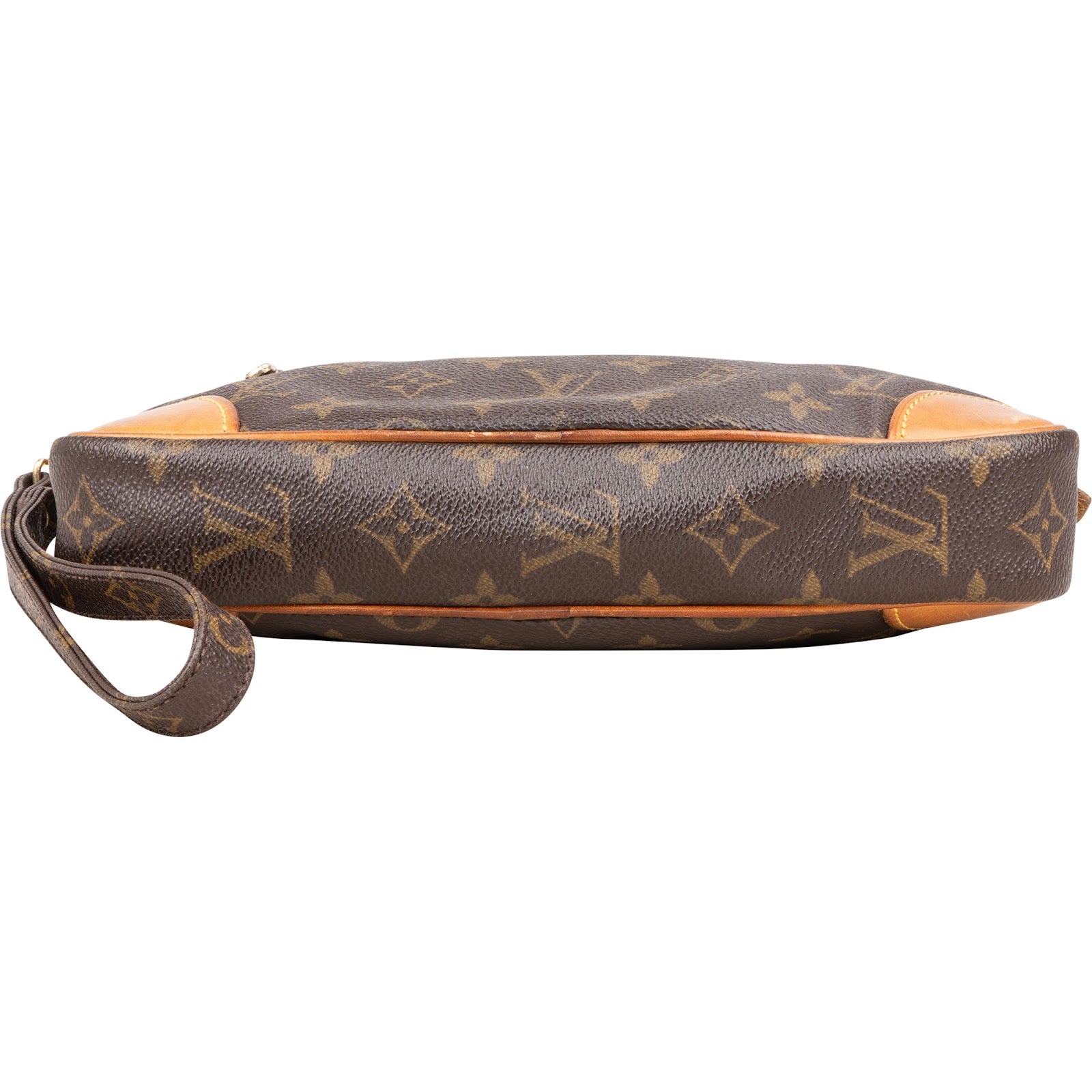 Louis Vuitton Canvas Monogram Marly Dragonne Clutch - vintageandkickz