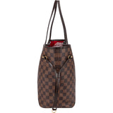 Louis Vuitton Monogram Damier Ebene Neverfull MM Shoulder Bag - vintageandkickz
