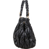 Miu Miu Quilted Leather Small City Handbag