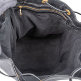 Louis Vuitton Noir Epi Leather Sac Noé Grande Shoulder Bag