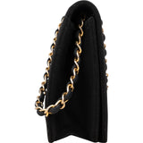 [🔄️B14 / F17] Chanel Quilted Cotton Medium Single Flap Crossbody Bag - vintageandkickz