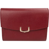 Cartier Bordeaux Leather Compact Wallet