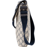 Gucci Monogram GG Supreme Canvas Messenger Crossbody Bag