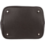 Hermès Brun Clemence Picotin Lock 22 (MM) Handbag - vintageandkickz