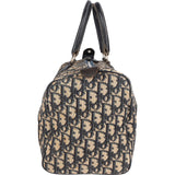 Christian Dior Trotter Monogram Canvas Boston Handbag