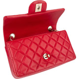 Chanel Quilted Lambskin Small Single Flap Crossbody Bag xx Farbe bilder - vintageandkickz