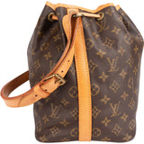 Louis Vuitton Monogram Canvas Sac Noé Petit Shoulder Bag