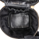 Chanel Caviar Leather CC Vanity Case Handbag