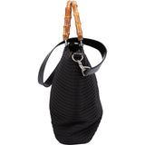 Gucci Bamboo Black Tote Handbag