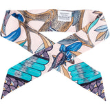 Hermès Jungle Rainbow Love Silk Twilly Tuch Scarf