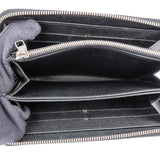 Louis Vuitton Limited Blue Epi Denim Style Leather Azteque Patches Zippy Wallet