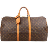 Louis Vuitton Monogram Canvas Keepall 55 Travel Bag