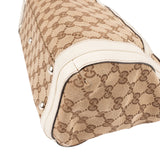 Gucci Monogram GG Bella Bamboo Handbag