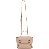 Celine Grained Calfskin Leather Nano Belt Handbag