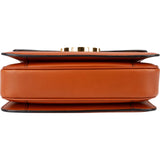 Celine Classic Box Cotton & Calfskin Teen Triomphe Crossbody Bag