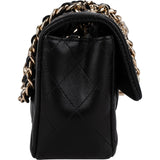Chanel Quilted Lambskin Coco Lucky Charms Single Flap Crossbody Bag