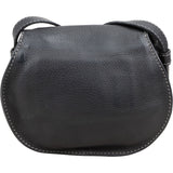 Chloé Grained Leather Mini Marcie Saddle Crossbody Bag