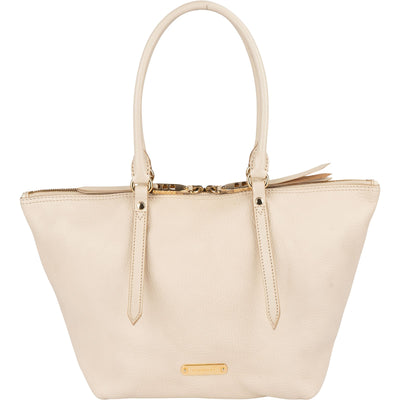 Burberry Grainy Leather Blaze Tote Handbag - vintageandkickz