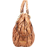Miu Miu Matelassé Leather Coffer Handbag