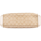 Coach Monogram Signature Christie Carryall Satchel Shoulder Bag
