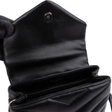 Saint Laurent Quilted Leather Loulou Toy Crossbody Bag
