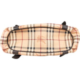 Burberry Nova-Check Monogram Brooke Satchel Handbag