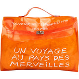 Hermès Transparent Vinyl Souvenir de l'Exposition 1998 Kelly 40 Handbag