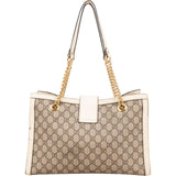 Gucci Monogram GG Supreme Medium Padlock Shoulder Bag