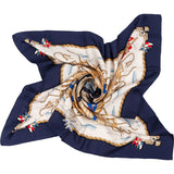 Hermès Railing Silk 90 Scarf Tuch