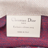 Christian Dior Embroidered Cotton Limited Collection Emblem Tote Handbag