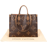 Louis Vuitton Monogram Giant Reverse Canvas OnTheGo GM Shoulder Handbag
