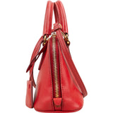 Prada Saffiano Leather Mini Promenade Crossbody Handbag