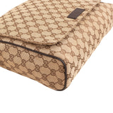 Gucci Monogram GG Canvas Messenger Crossbody Bag
