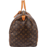 Louis Vuitton Monogram Canvas Keepall 55 Travel Bag