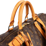 Louis Vuitton Monogram Canvas Keepall 55 Bandoulière Travel Bag