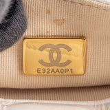 Chanel Quilted Leather Wavy CC Lucky Number 5 Small Crossbody Bag