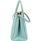 Prada Turquoise Saffiano Leather Galleria Handbag